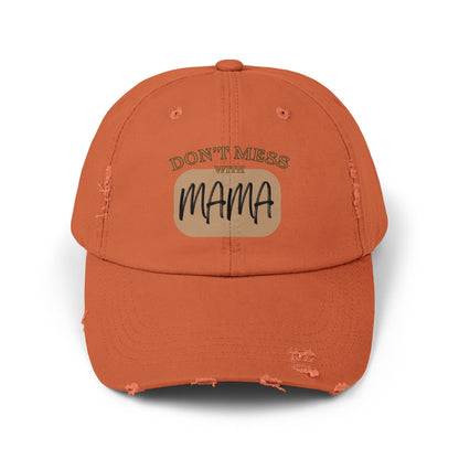 Mama:  Adult Distressed Hat