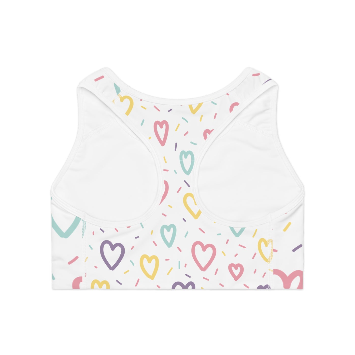 Heart Love Sports Women's Bra