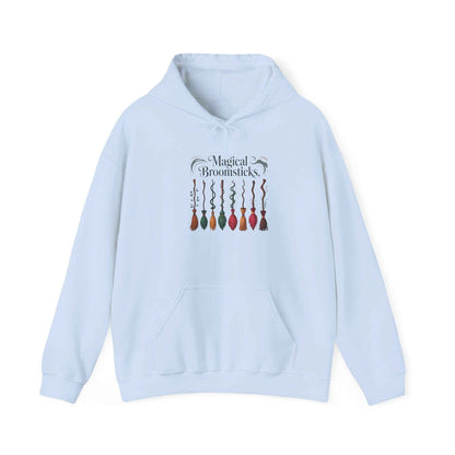 Magical Broomsticks Hoodie - Cozy Unisex Heavy Blend Sweatshirt for Wizarding Fans, Ideal for Halloween, Gifts, and [...]