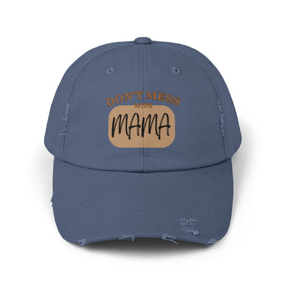 Mama:  Adult Distressed Hat