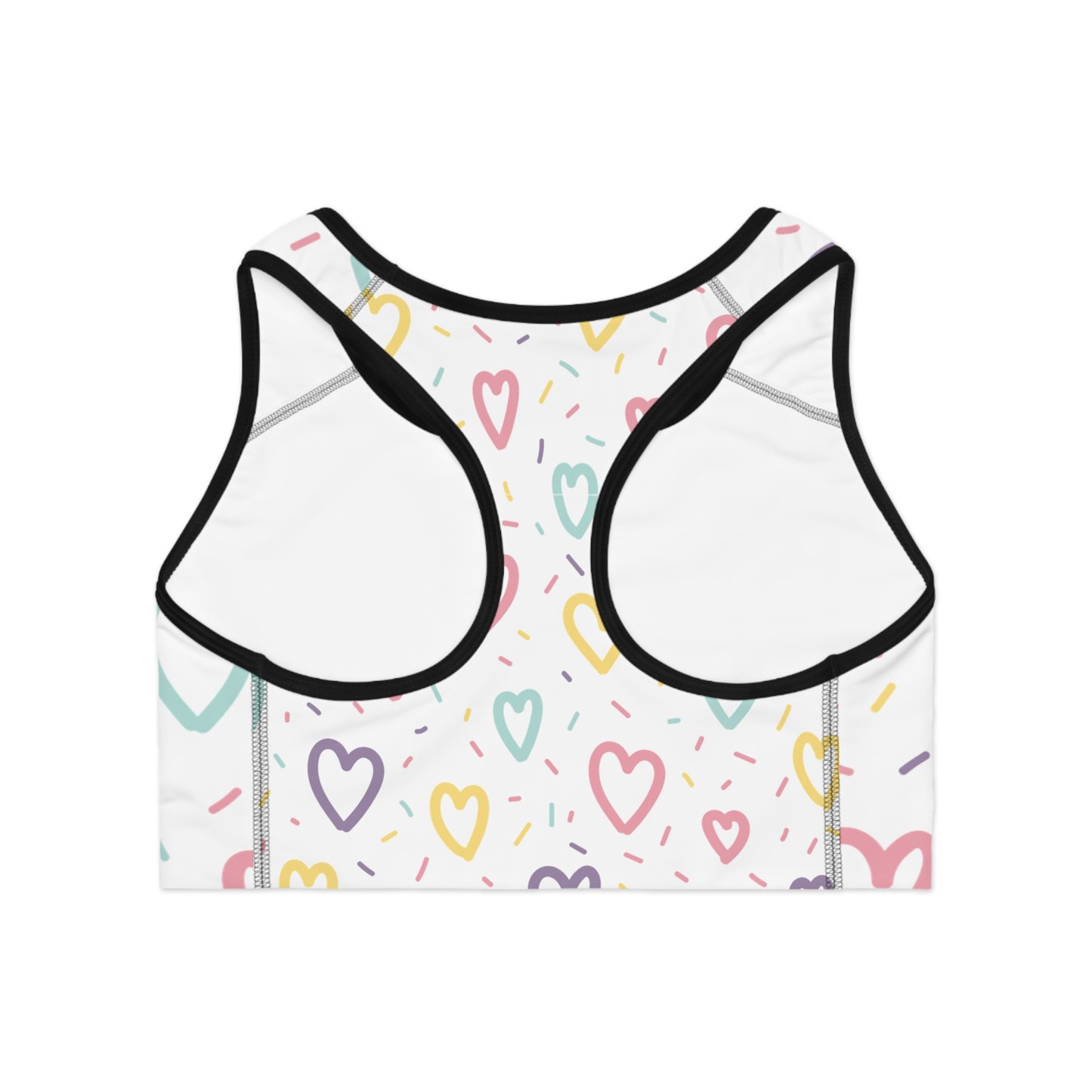 Heart Love Sports Women's Bra