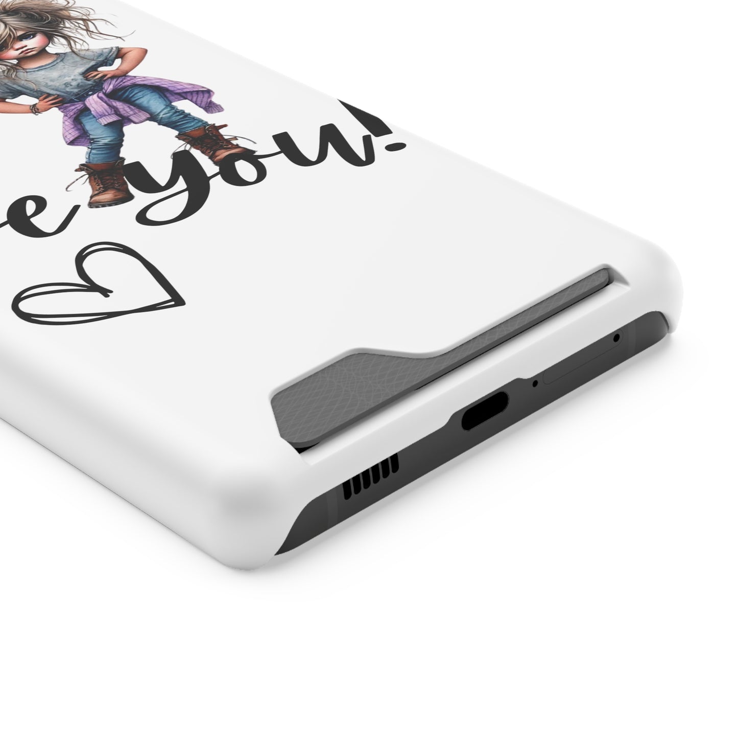 Be You Phone Case With Card Holder - Stylish and Functional Be You Phone Case