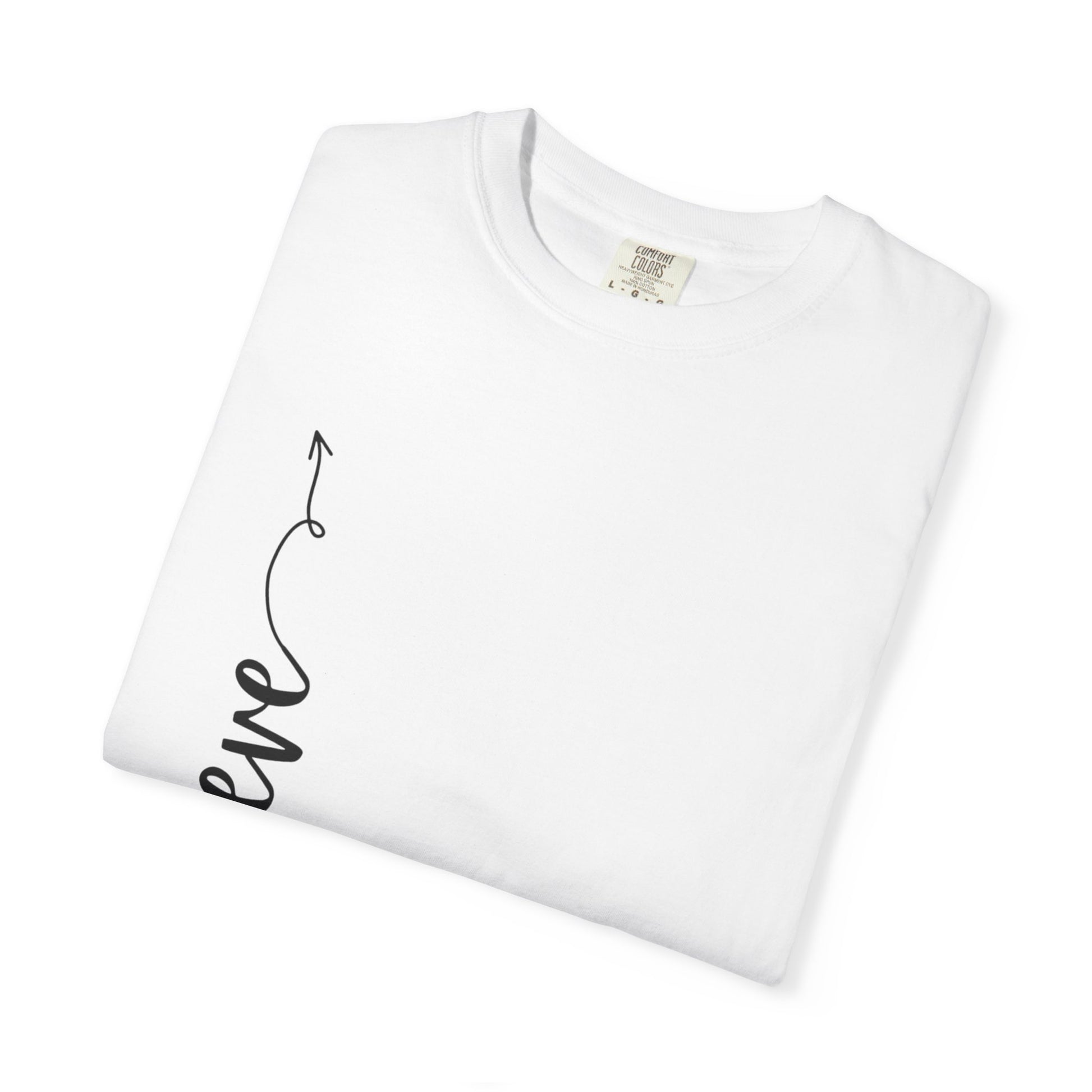 Believe Women's T-shirt for Adults - Inspirational Apparel - The Eggy's store