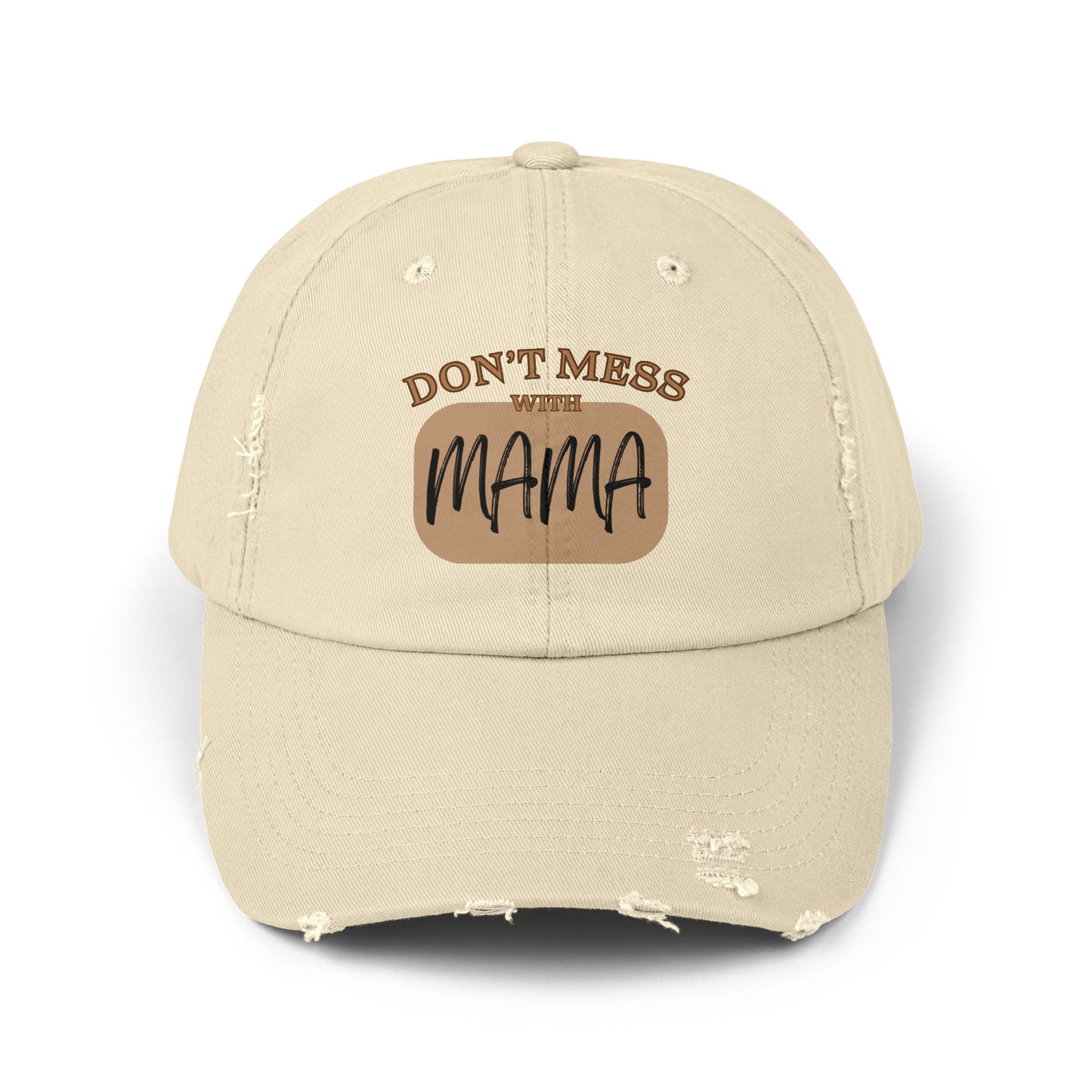 Mama Adult Distressed Hat - Stylish Comfort for Everyone