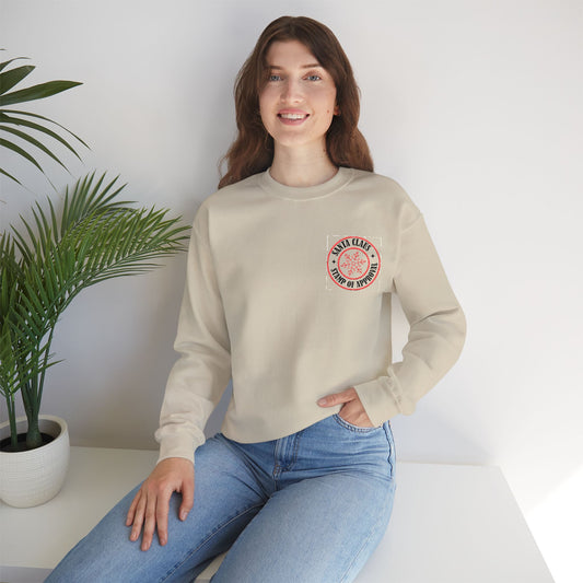 Embroidered Christmas Stamp Women's  Sweatshirt - The Eggy's store