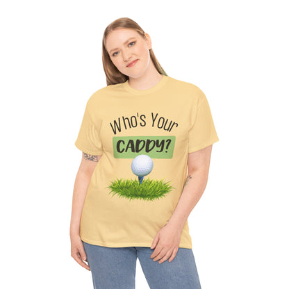 Golf Women's T-Shirt Funny Caddy Short Sleeve Shirt