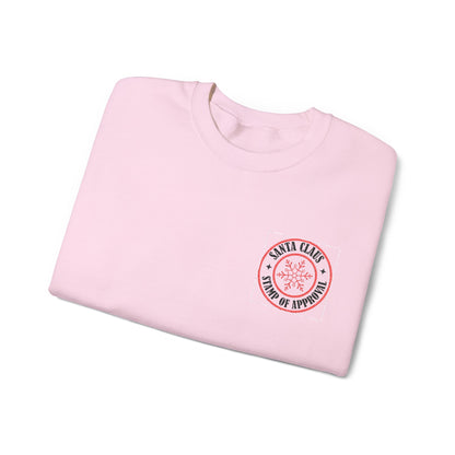 Embroidered Christmas Stamp Women's  Sweatshirt - The Eggy's store