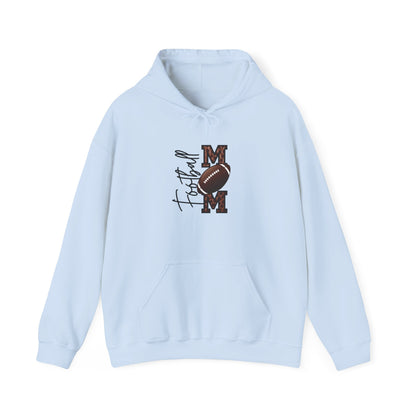 Football Mom: Adult Hooded Sweatshirt