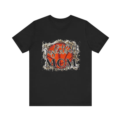 Basketball Mom Tee, Gift for Basketball Moms, Women's T-Shirt, Game Day Outfit, Basketball Fan Clothing
