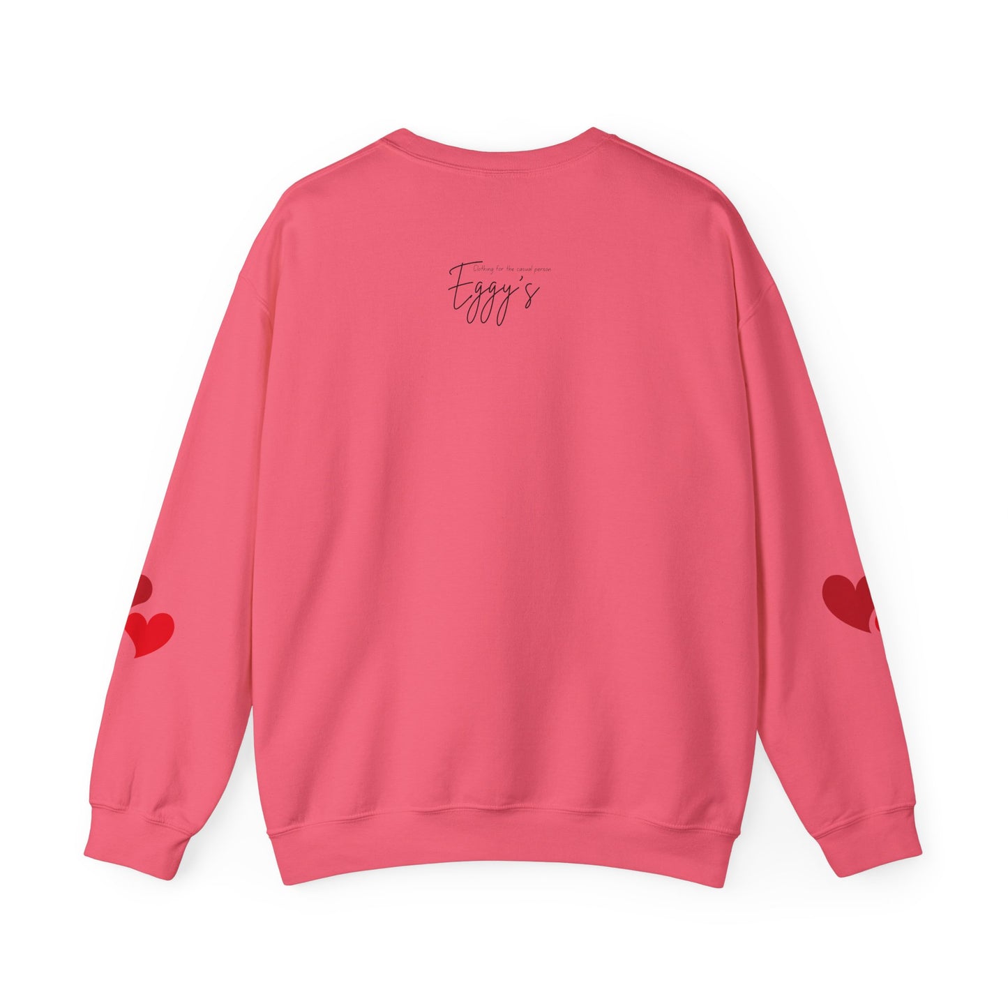 Love and Hearts Adult Love Hearts Sweatshirt Women's Top