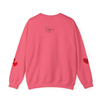 Love and Hearts Adult Love Hearts Sweatshirt Women's Top