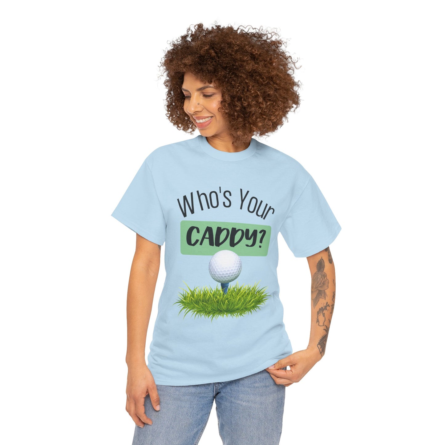Golf Women's T-Shirt Funny Caddy Short Sleeve Shirt