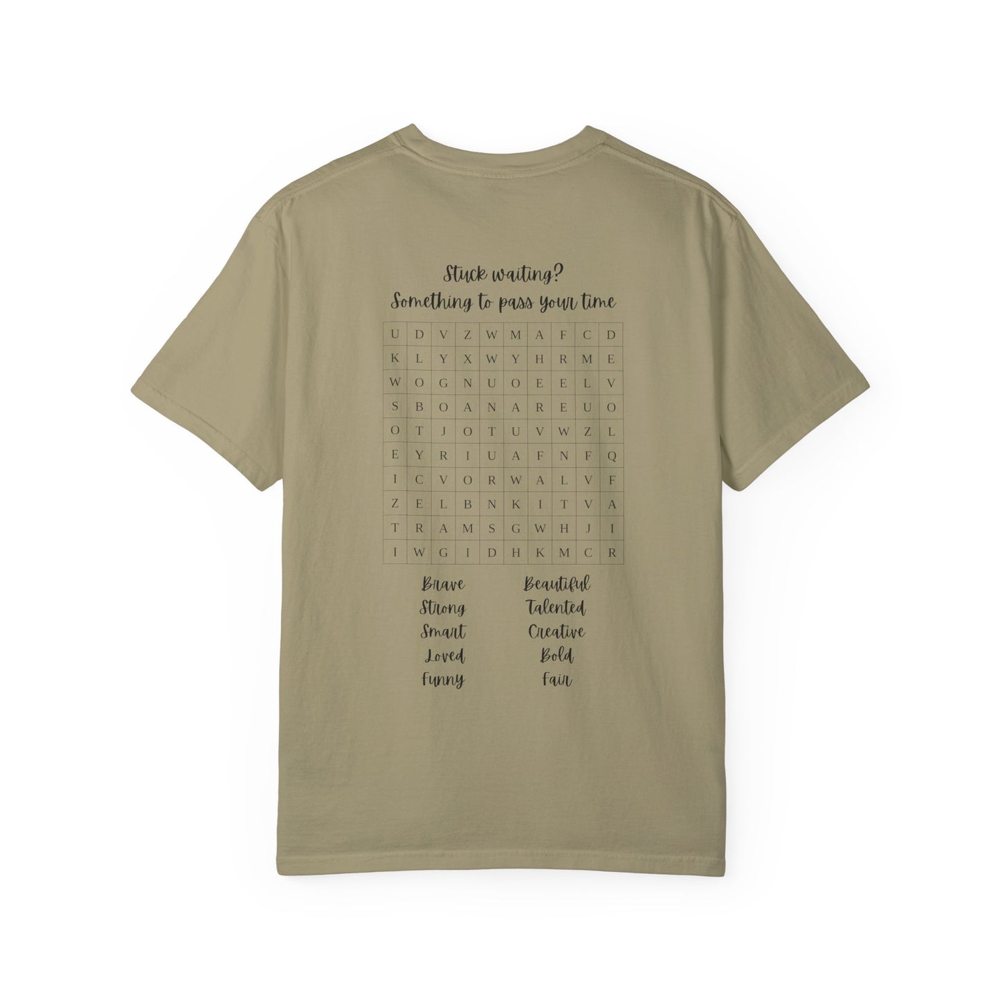 Word Search Women's T-shirt - Fun Puzzle Design for Adults