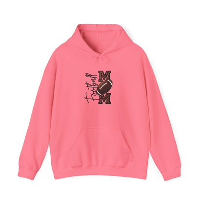 Football Mom: Adult Hooded Sweatshirt