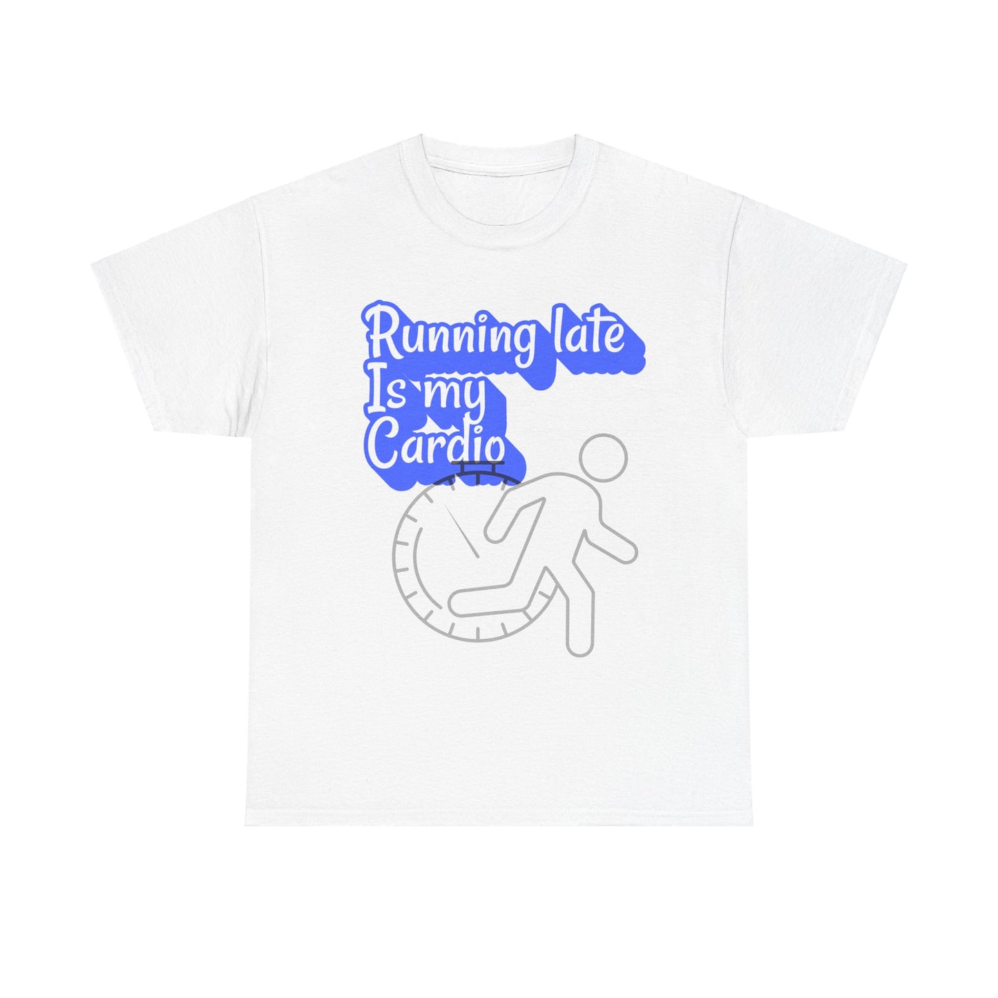 Running Late Adult T-shirt