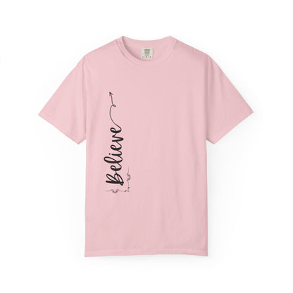Believe Women's T-shirt for Adults - Inspirational Apparel - The Eggy's store