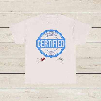 Mosquito Certified Women's T-Shirt, Funny Summer Shirt, Humorous Tee