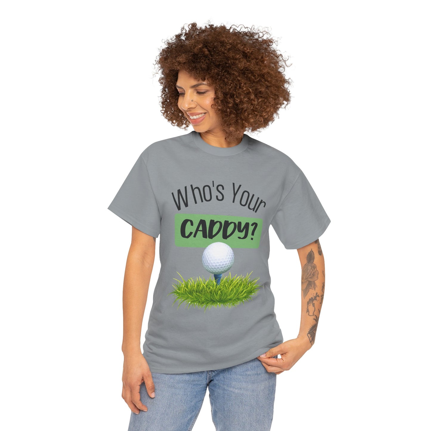 Golf Women's T-Shirt Funny Caddy Short Sleeve Shirt