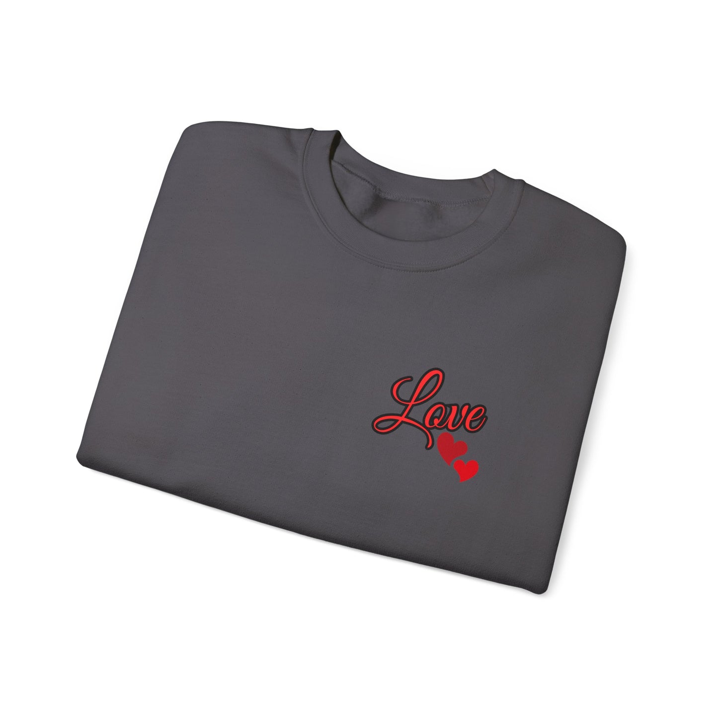 Love and Hearts Adult Love Hearts Sweatshirt Women's Top