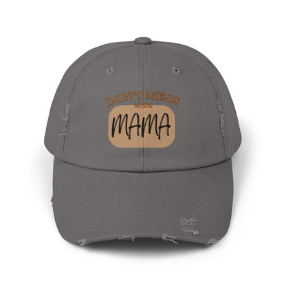 Mama:  Adult Distressed Hat