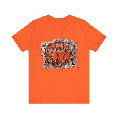 Basketball Mom Tee, Gift for Basketball Moms, Women's T-Shirt, Game Day Outfit, Basketball Fan Clothing
