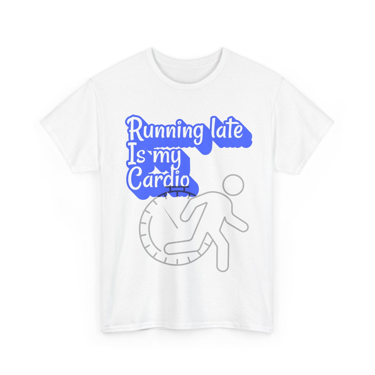 Running Late Adult T-shirt