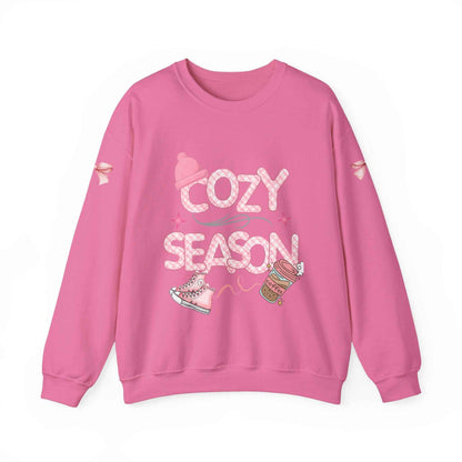 Pink Cozy Adult Crewneck Sweatshirt