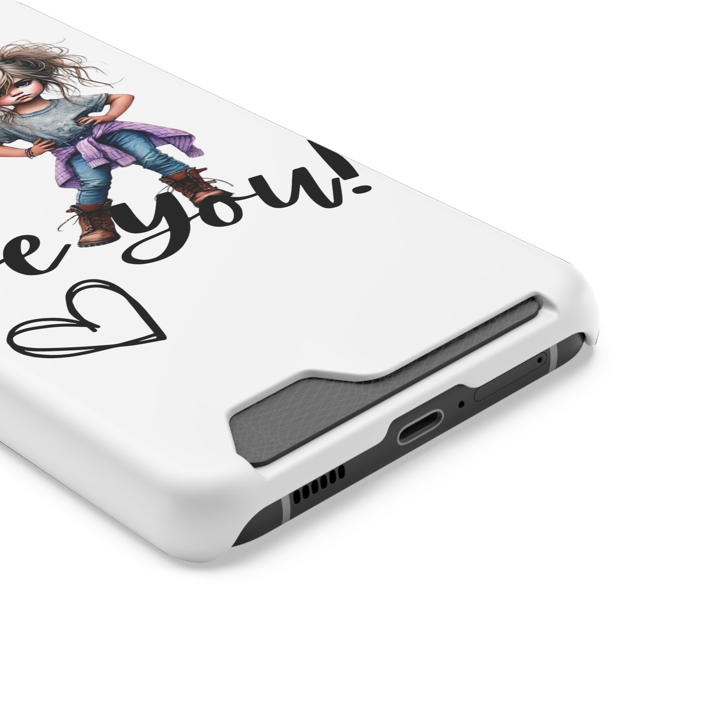Be You Phone Case With Card Holder - Stylish and Functional Be You Phone Case