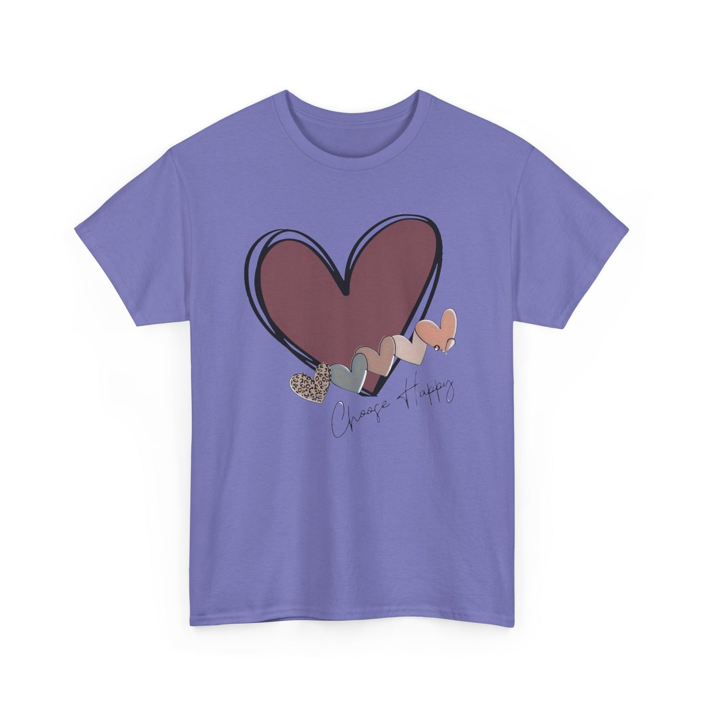 Choose Happy Women's T-Shirt – Spread Joy with Every Wear
