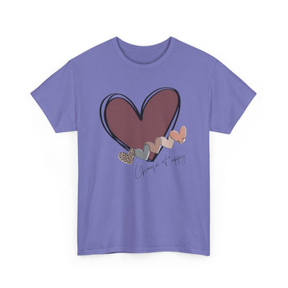 Choose Happy Women's T-Shirt – Spread Joy with Every Wear