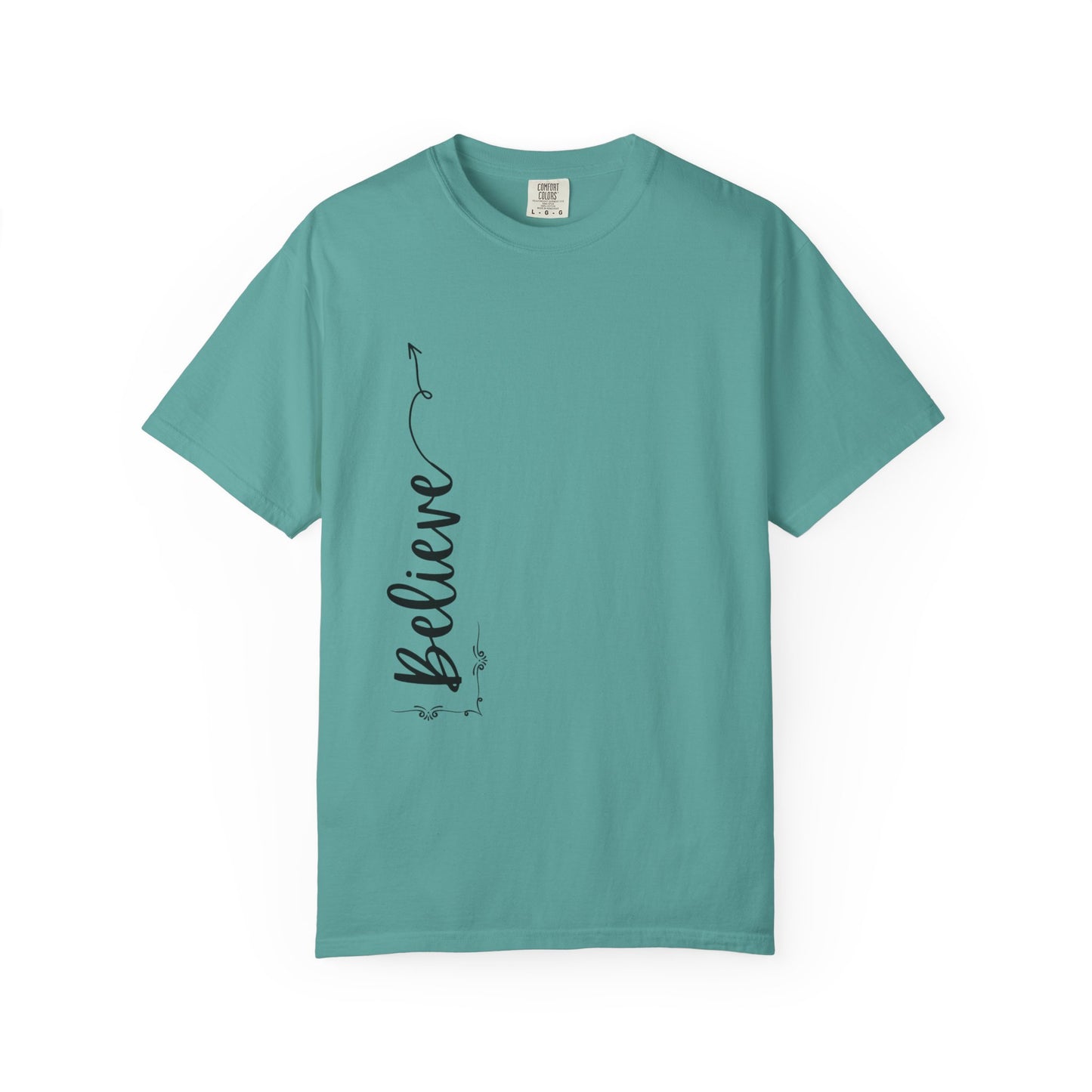 Believe Women's T-shirt for Adults - Inspirational Apparel - The Eggy's store