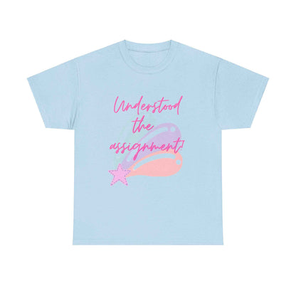 The Assignment Adult T-Shirt - Understood the Assignment Design - The Eggy's store