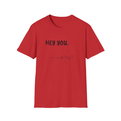 Hey You Women's T-Shirt - Fun Graphic Adult T-shirt