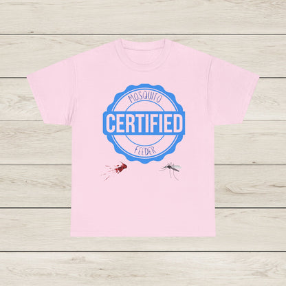 Mosquito Certified Women's T-Shirt, Funny Summer Shirt, Humorous Tee