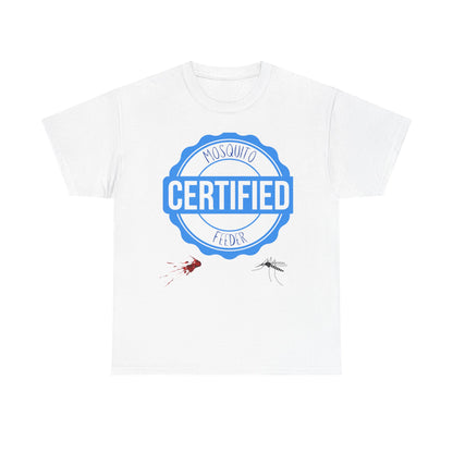 Mosquito Certified Women's T-Shirt, Funny Summer Shirt, Humorous Tee