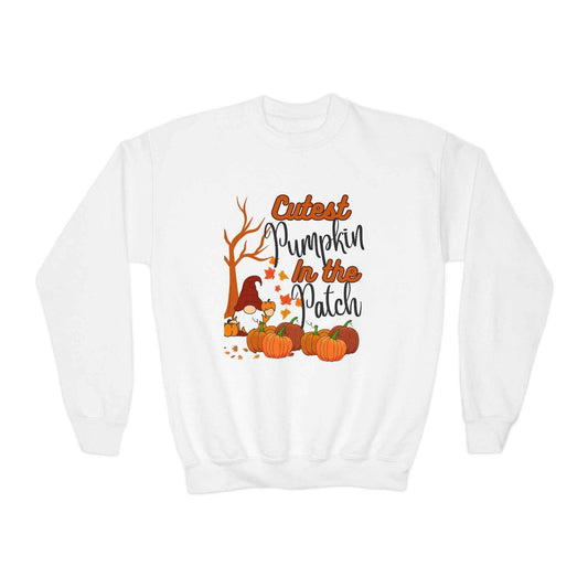 Pumpkin Fall: Youth Crewneck Sweatshirt