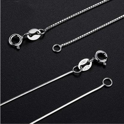 S925 Sterling Silver Necklace - The Eggy's store