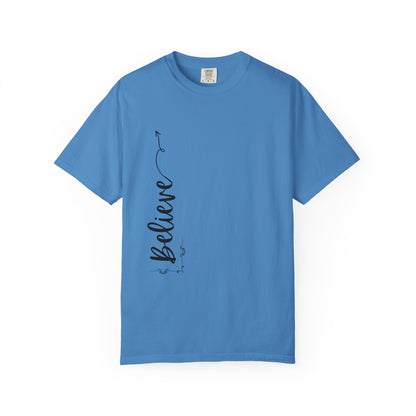 Believe Women's T-shirt for Adults - Inspirational Apparel - The Eggy's store