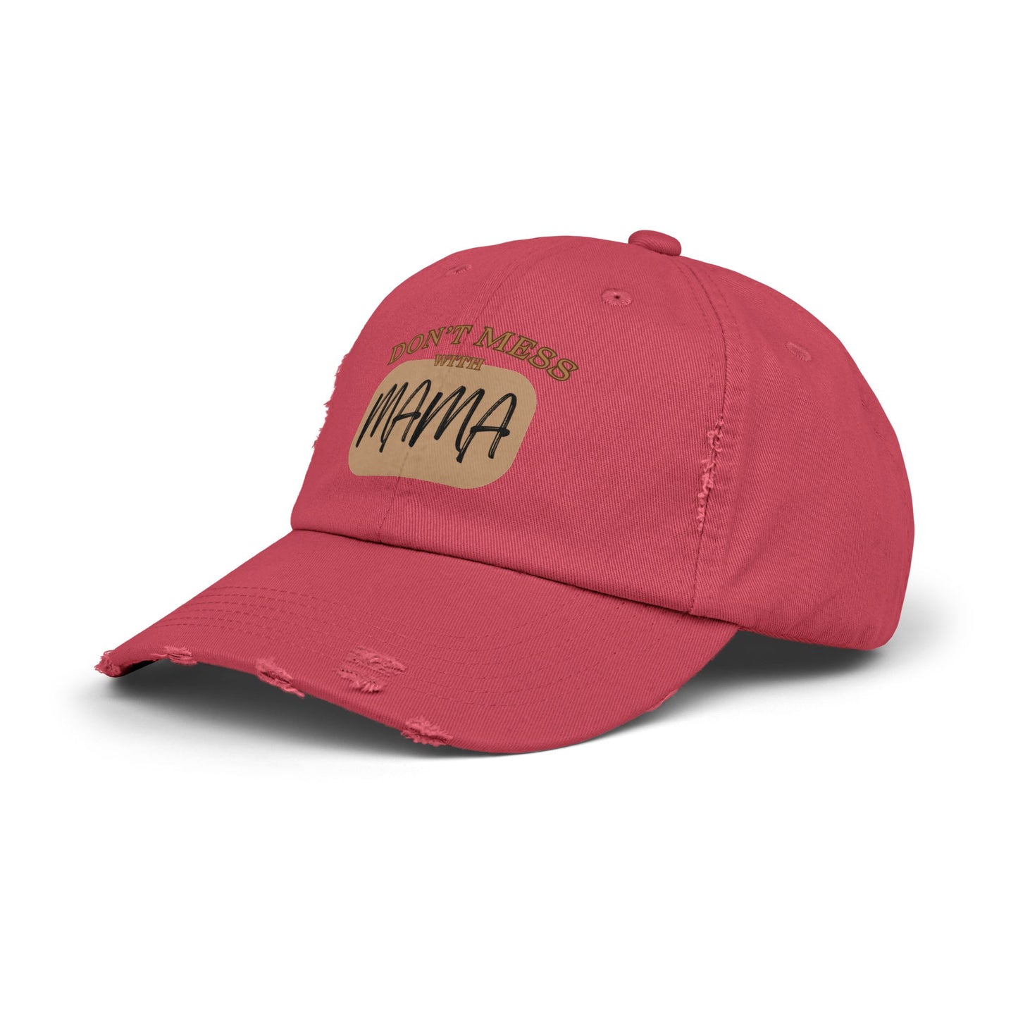 Mama:  Adult Distressed Hat