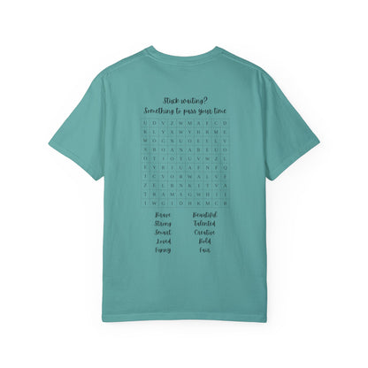 Word Search Women's T-shirt - Fun Puzzle Design for Adults