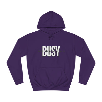Unisex Busy Doing Nothing Hoodie - Long Sleeve Adult Sweatshirt Women's Top
