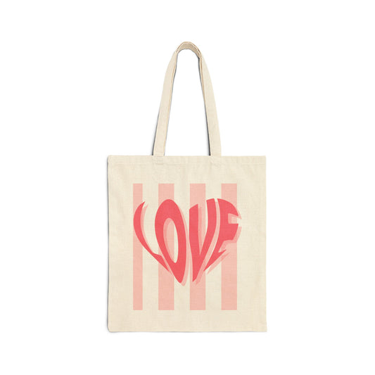 Love Tote Bag - Stylish and Versatile Everyday Essential