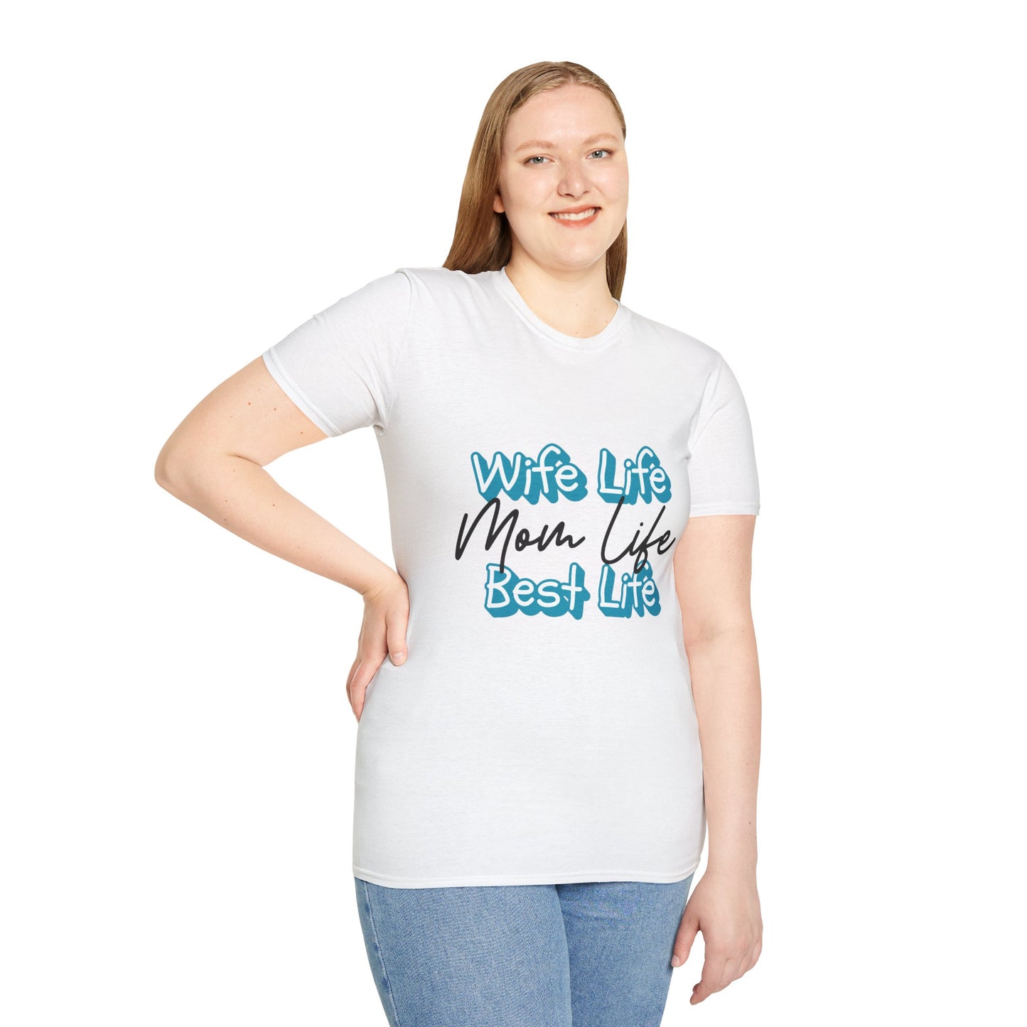 Best Life Mom Life Adult T-Shirt