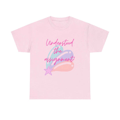 The Assignment Adult T-Shirt - Understood the Assignment Design - The Eggy's store