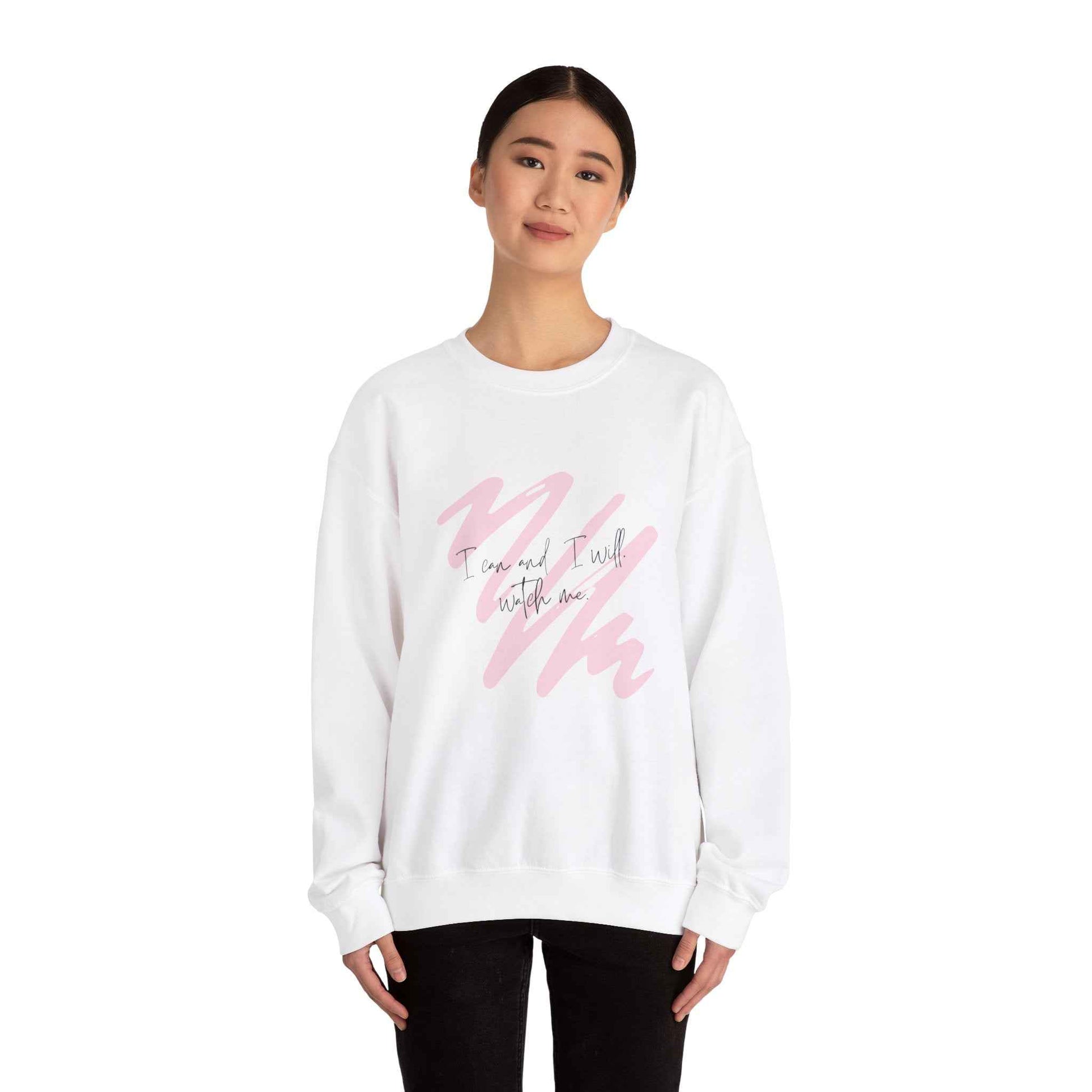 I will: Adult Crewneck Sweatshirt