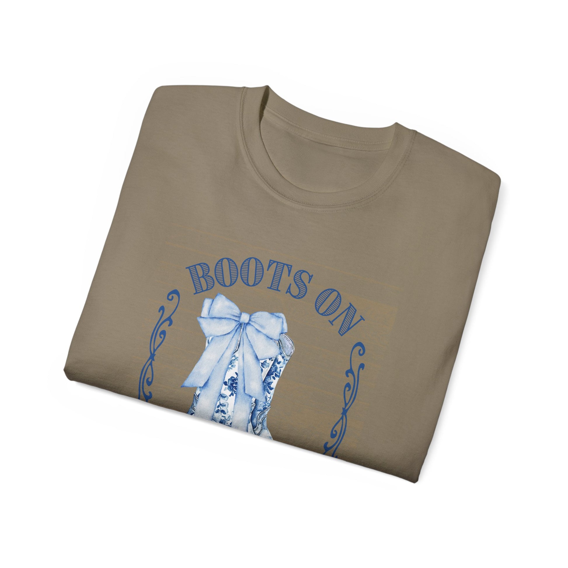 Western Song Cowboy Women's T-Shirt, Boots Graphic T-Shirt, Rural Lifestyle Top, Country Music Concert Apparel, Vintage Ranch Style Shirt - The Eggy's store