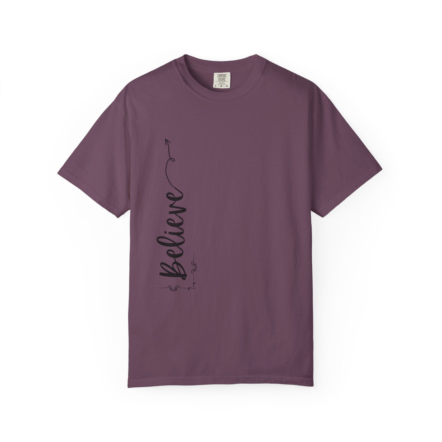 Believe Women's T-shirt for Adults - Inspirational Apparel - The Eggy's store