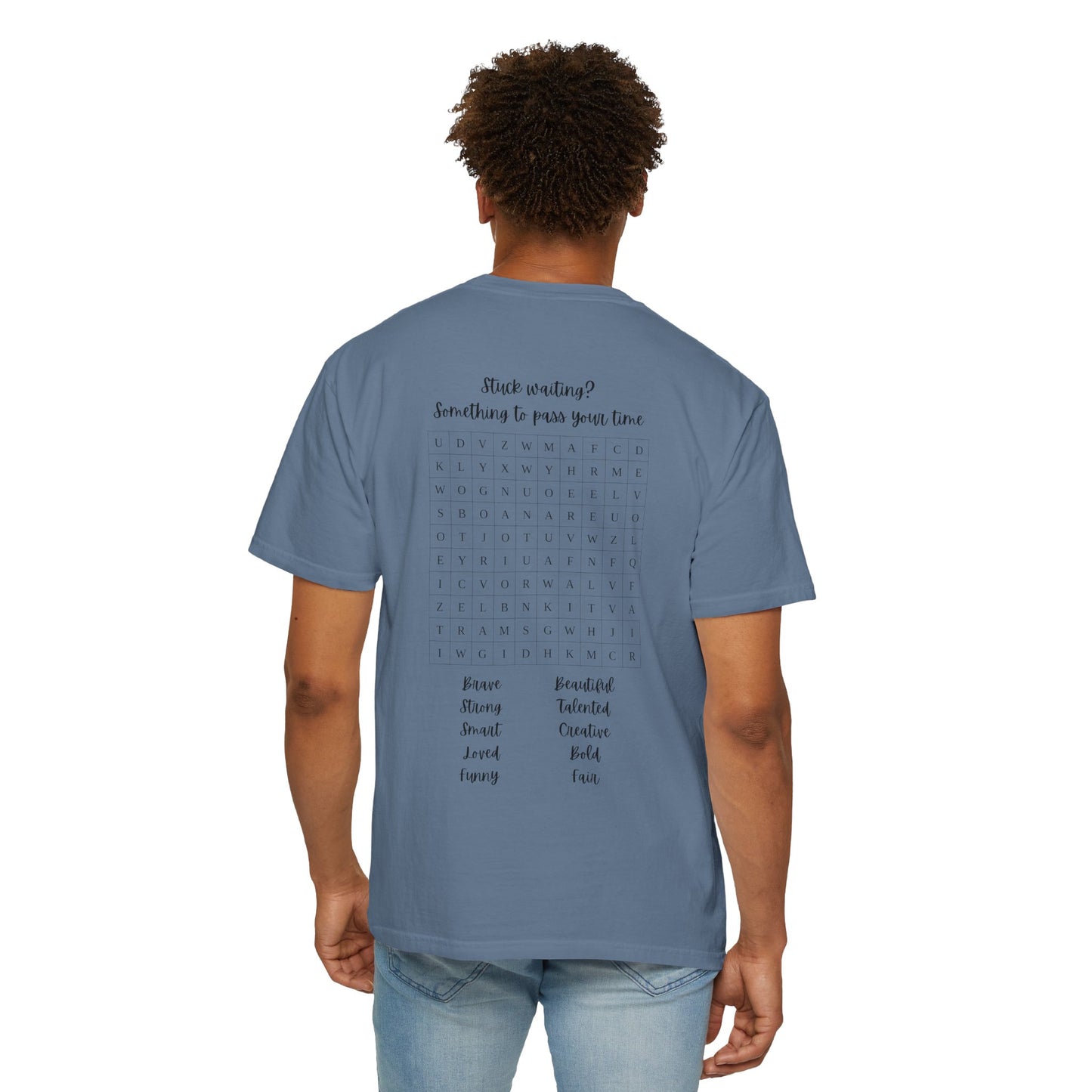 Word Search Women's T-shirt - Fun Puzzle Design for Adults