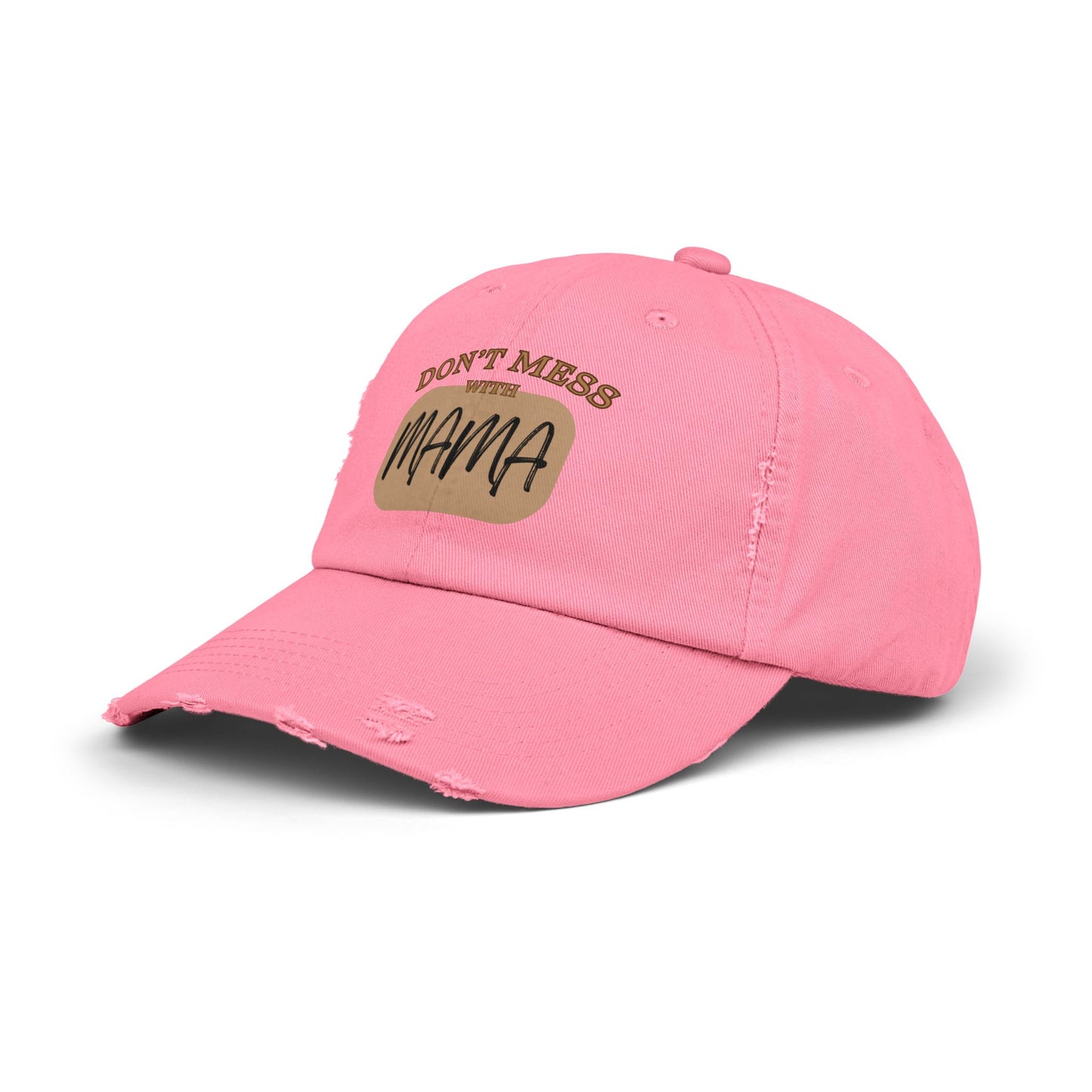 Mama:  Adult Distressed Hat