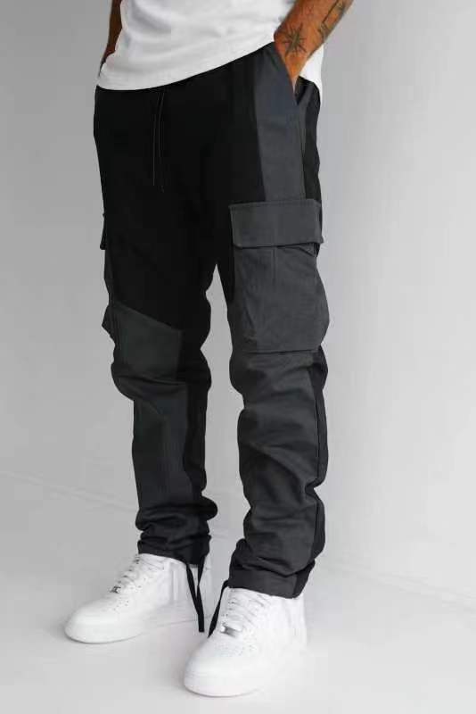 Large Pocket Stitching Trousers for Men's Activewear - Men's Activewear Trousers